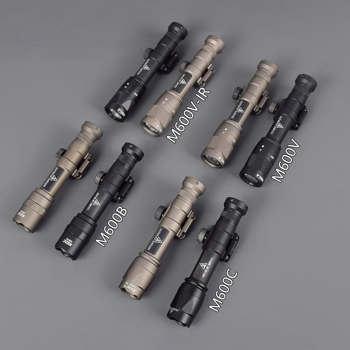 SureFire M600B M600C M600V M600V-IR Scout Light With Offset Mount Fits M-K Key 20mm Picatinny Rail Hunting Lighting Accessories