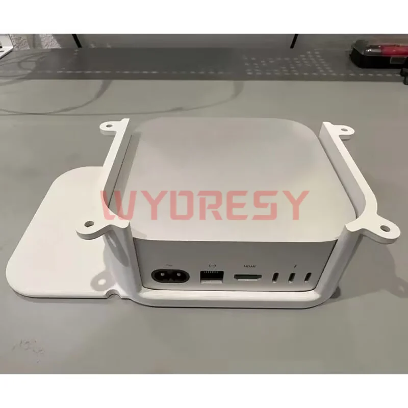 WYORESY for Mac mini M4/M4 Pro Under Desk Mount Premium Wear-Resistant Material Sturdy Integrated Molding Frame