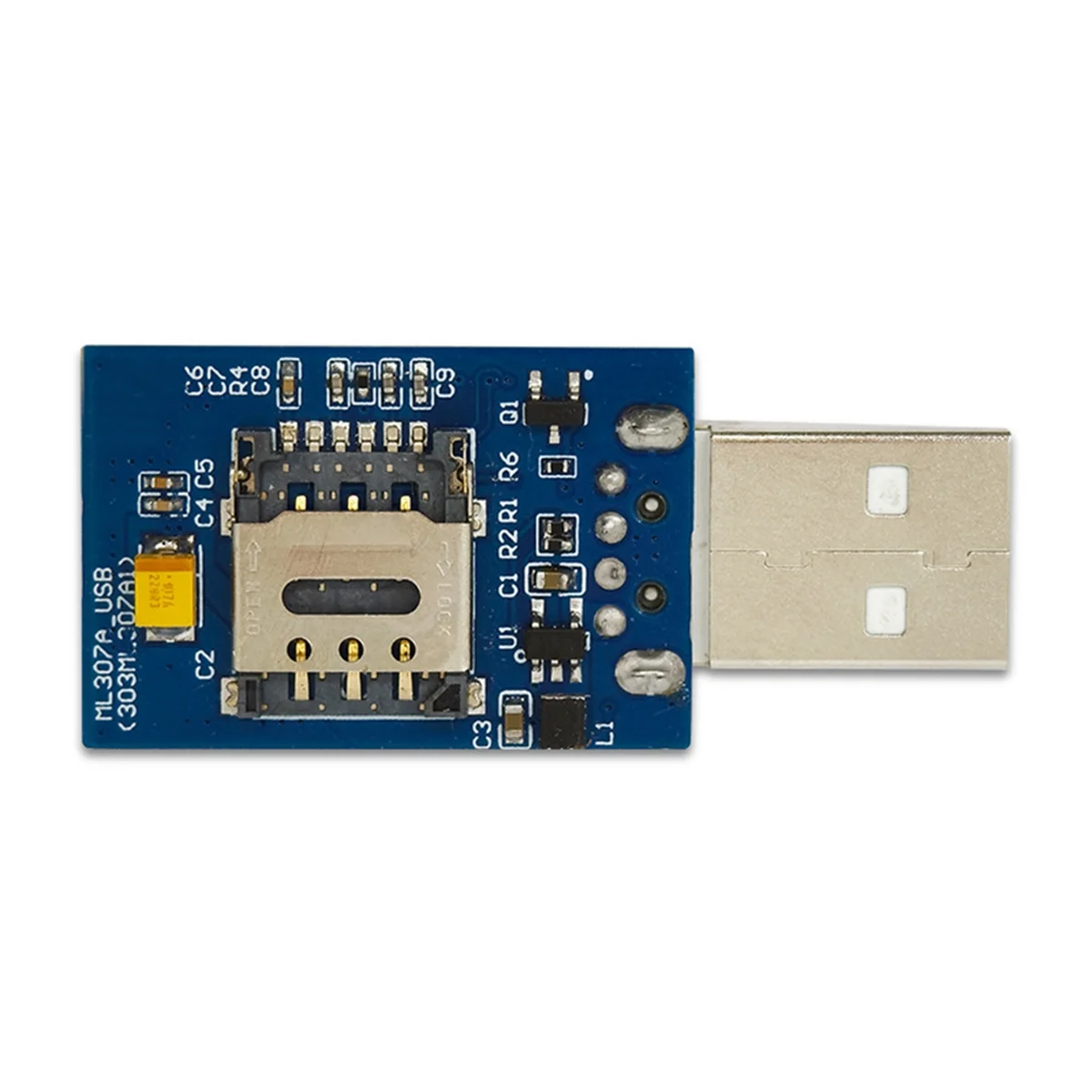 LRGJS Air780EG Modulo Netcom completo 4G Modulo Internet USB con modulo portatile multifunzionale GPS Nessuna scheda driver + Antenna