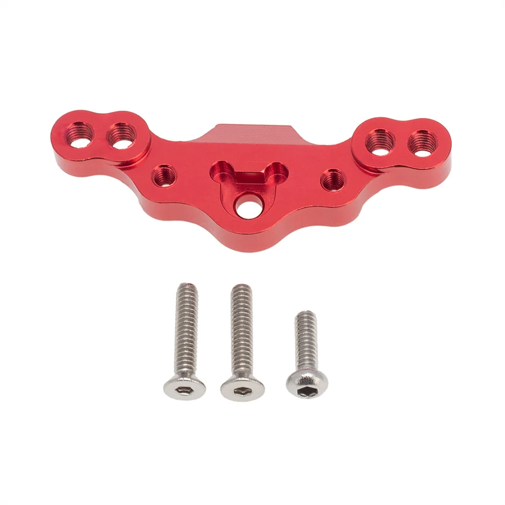 Metal Front Upper Arm Tie Rods Mounts Camber Block for Losi 1/18 Mini-T 2.0 2WD Stadium RC Truck Car Upgrade Parts,2