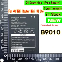 2100mAh B9010 Battery For B9010 4G Wifi Router Mini 3G Lte MIFI Router Hotspot Modem High Quality