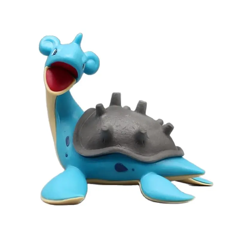 Figura de Pokémon Lapras de 4 ", 2 colores opcionales, dragón de Pokémon Leyendas, modelo violeta escarlata, decoración, muñeco de mascota monstruo de Anime