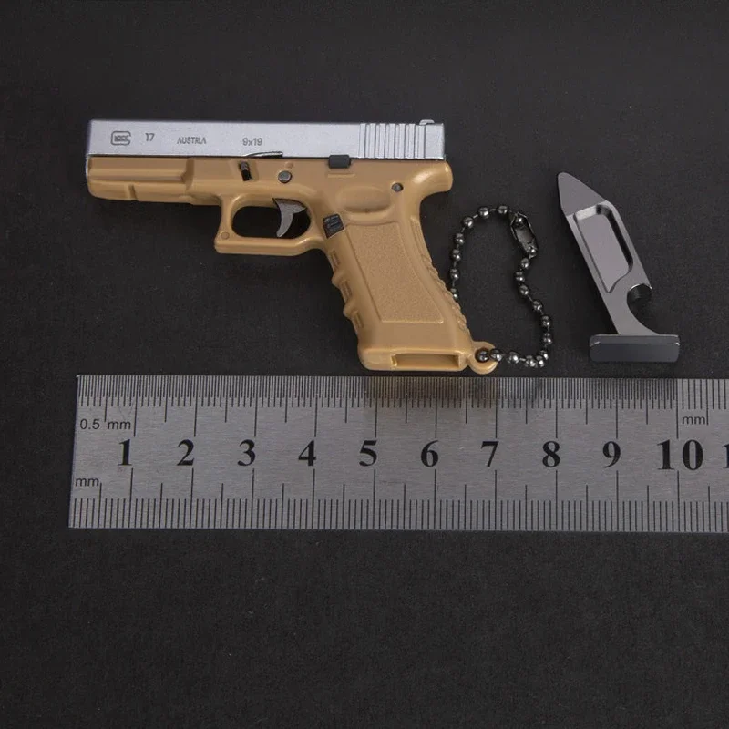 Mini Creative Outdoor Wrench Pendant Multifunctional EDC Alloy Portable Tool Magazine Type Bottle Opener Keychain