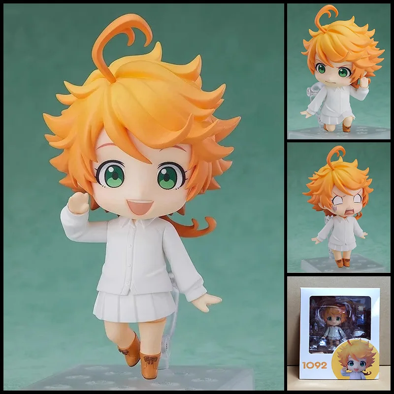 

No 1092 Emma The Promised Neverland Posable Anime Figure With Replaceable Face Collectible Desktop Decor Boxed Statue