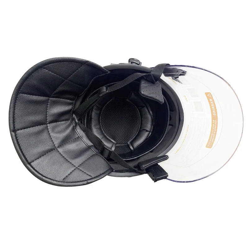 AH004 European Anti-Riot Helmet Arc Mirror Outdoor Duty PC Anti-Riot Helmet