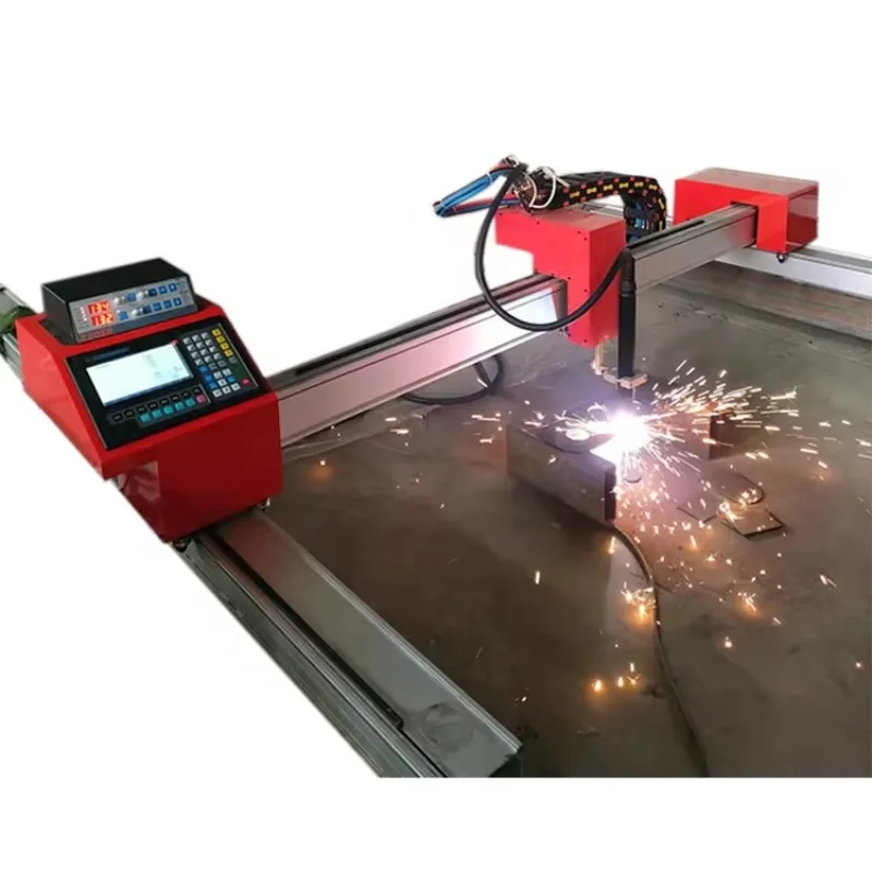 

1530 CNC Plasma Cutting Table 28mm Stainless Steel Iron Pipe Cutter 220V Gantry System