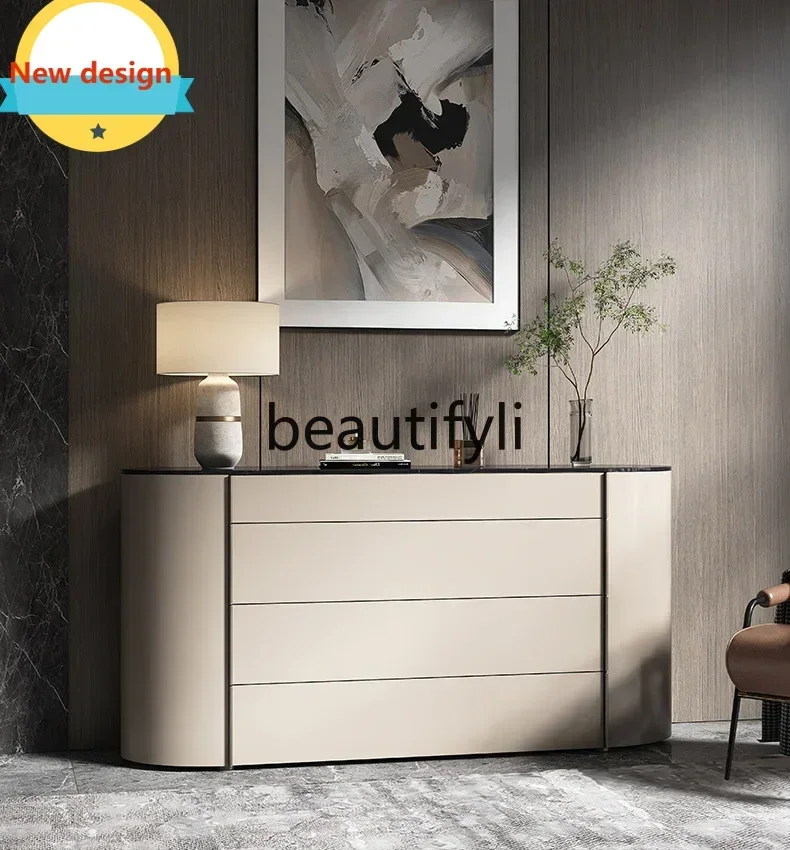 Hot sales solid wood chest of drawers, modern simple living room, bedroom, bedside chest of drawers, storage cabinet against the