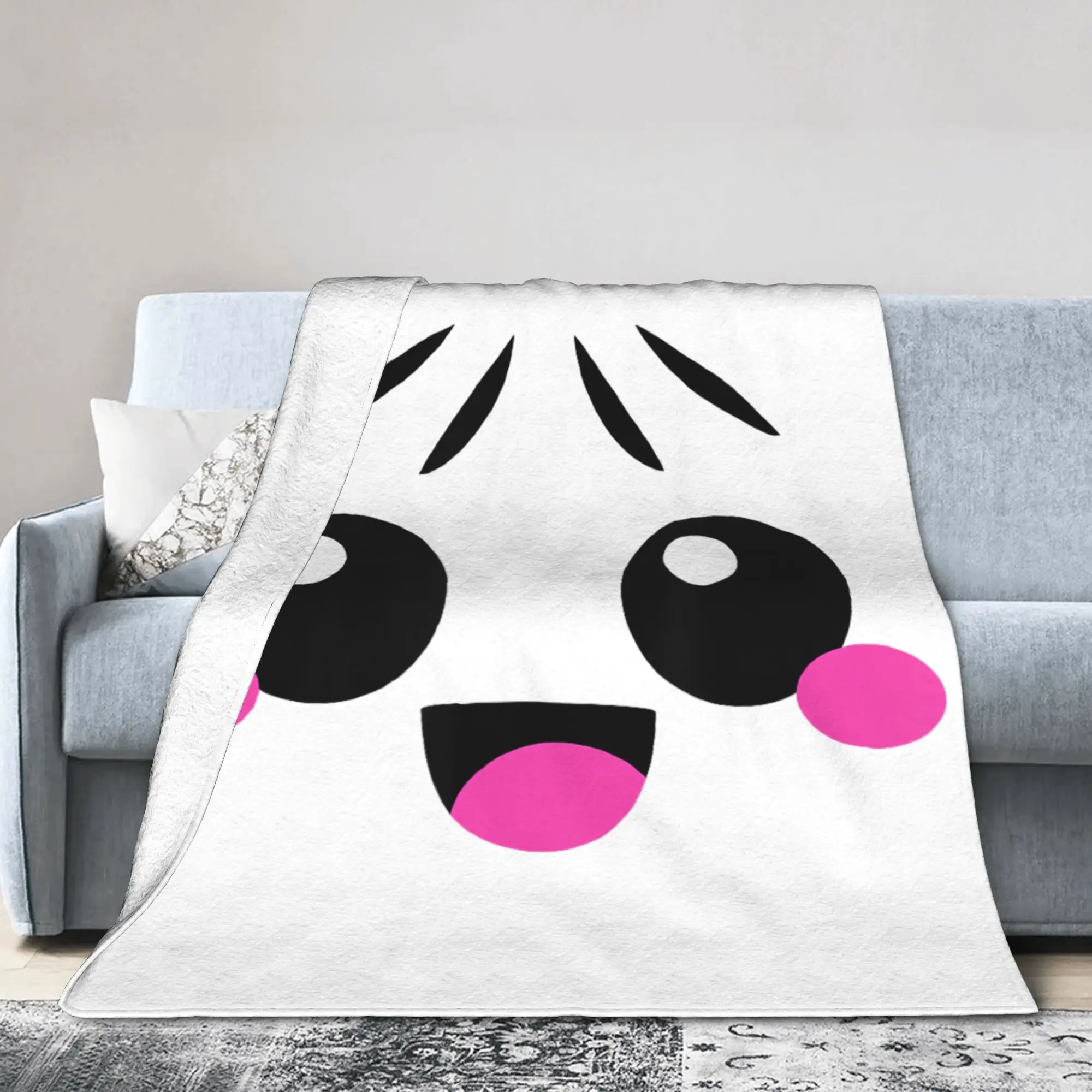 Squishy Dumpling Halloween Costume Blanket Funny Cute Flannel Soft Bedding Throw Blanket Home Spring Autumn Office Ultra-Soft