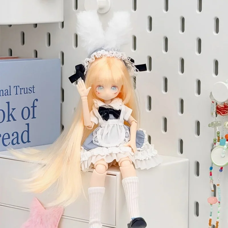 

Momotale Mjd Movable Doll Girl Series 8-Point Action Figure Trendy Anime Collectible Ornament Gift for Girls