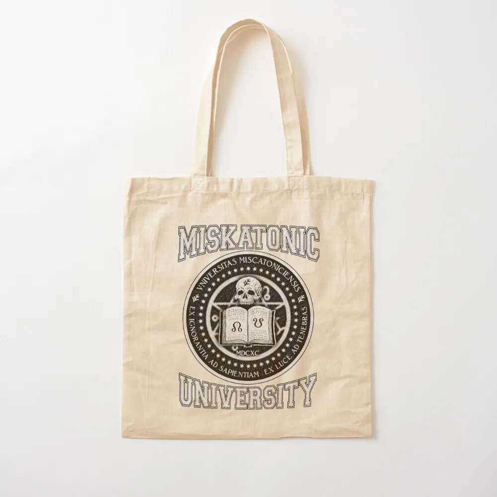 Miskatonic - Azhmodai 2019 حمل حقيبة حقائب مخصصة حمل حقيبة قماش حمل حقيبة الرجال أكياس عربة التسوق