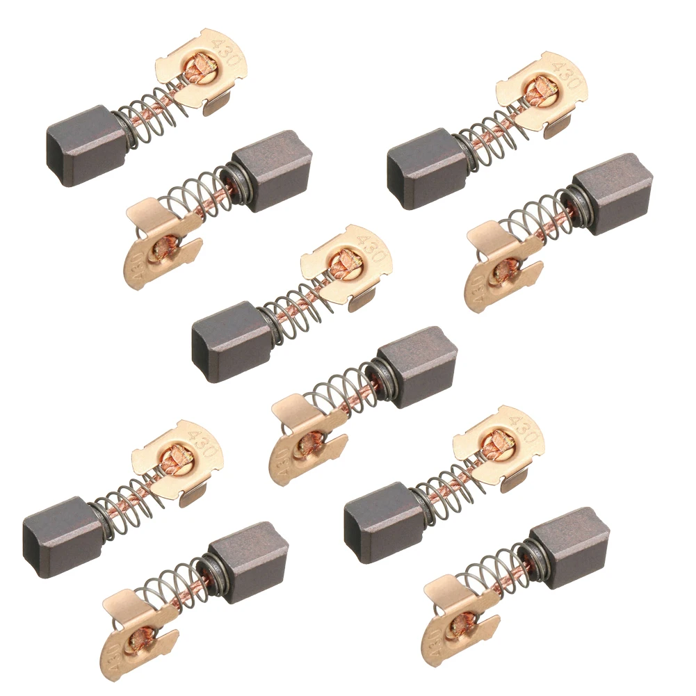 Imagem -02 - Escovas de Carbono Substituição para 18v Angle Grinder Cb430 Bga450 Bga452 Dga452 Ga400 Bga402 10 Pcs