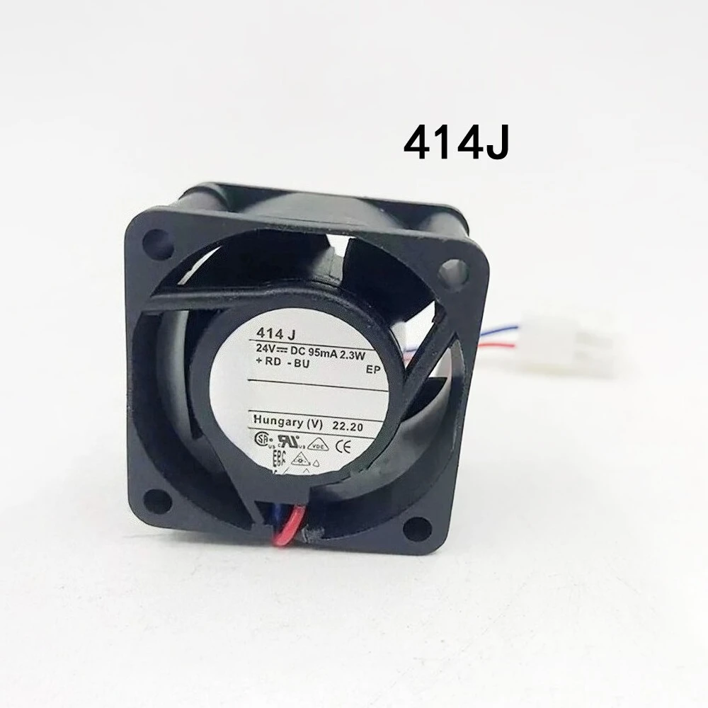 

ДЛЯ ebmpaps 40*40*25 мм 414 J 24 В 2,3 Вт 95 мА вентилятор преобразователя частоты