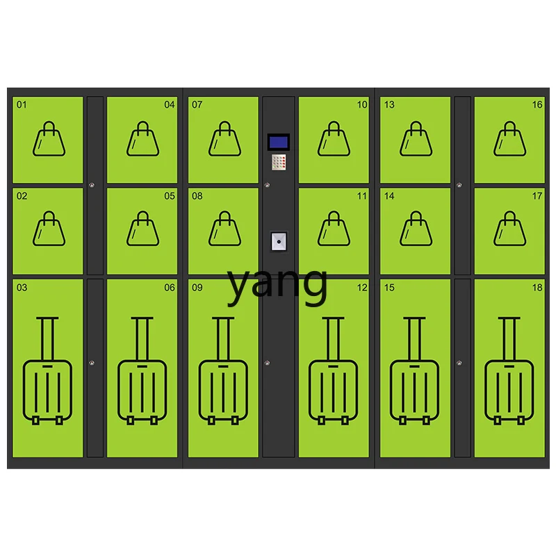 Yjq locker self-service scan code intelligent electronic fingerprint bag storage luggage scenic locker