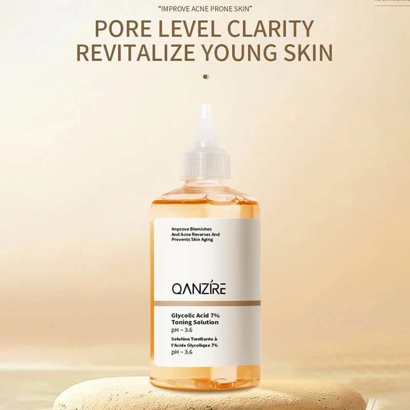 

Тоник с 7% гликолевой кислотой, отшелушивающие пэды для лица, сыворотка AHA, жидкость для удаления омертвевшей кожи, осветление неровного тона, устранение акне и сужение пор