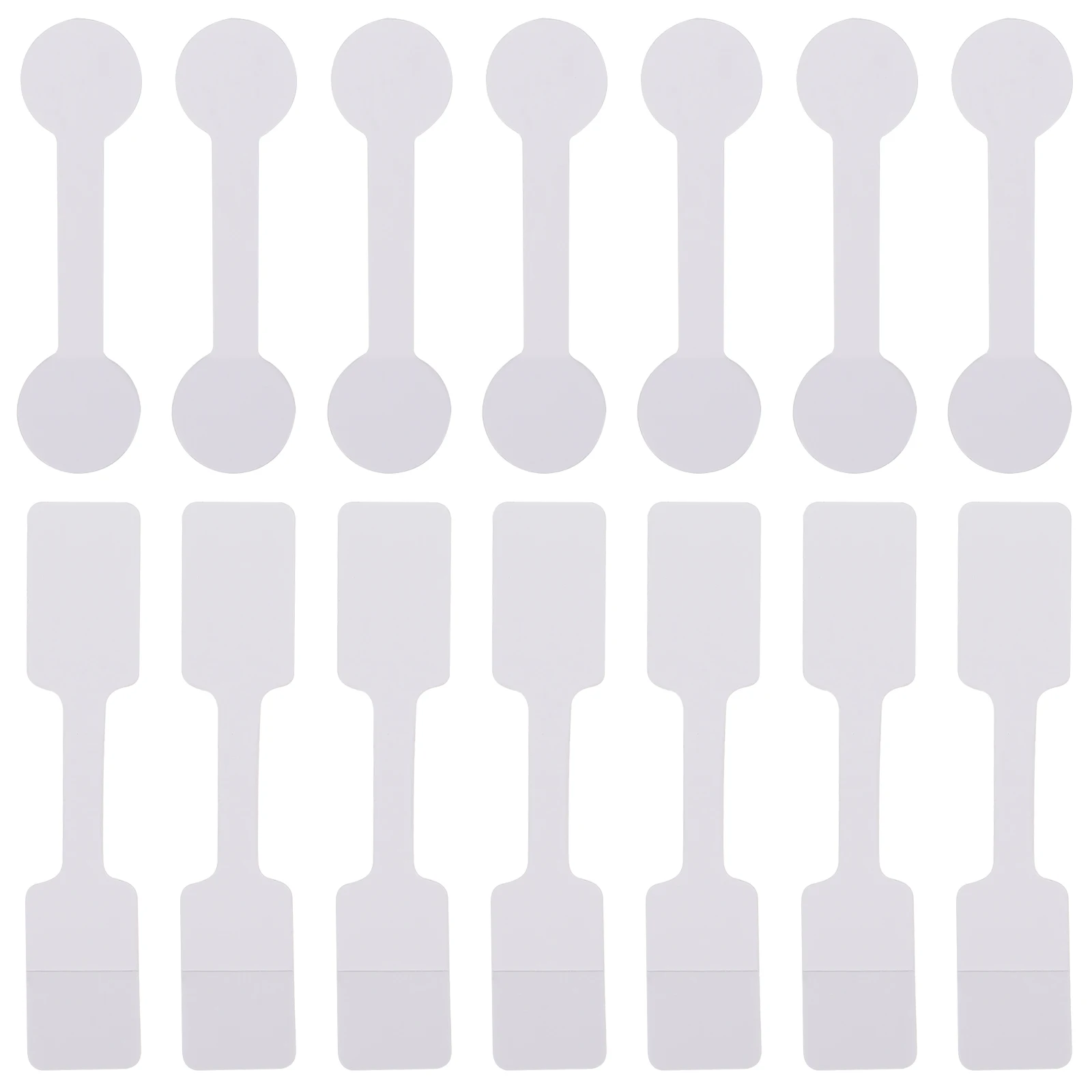 

200 pcs Ring Round Head Paper Labels for Jewelry Pricing Display Not Price Tag Stickers Easy to Peel Simple Practical Design