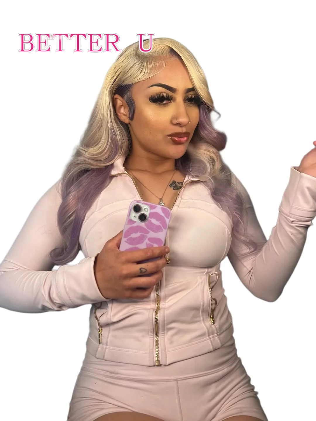 

Ombre Ash Purple 13x6 Blond Colored Lace Front Human Hair Wigs PrePlucked Brazilian 13x4 Transparent Lace Frontal Wig For Women