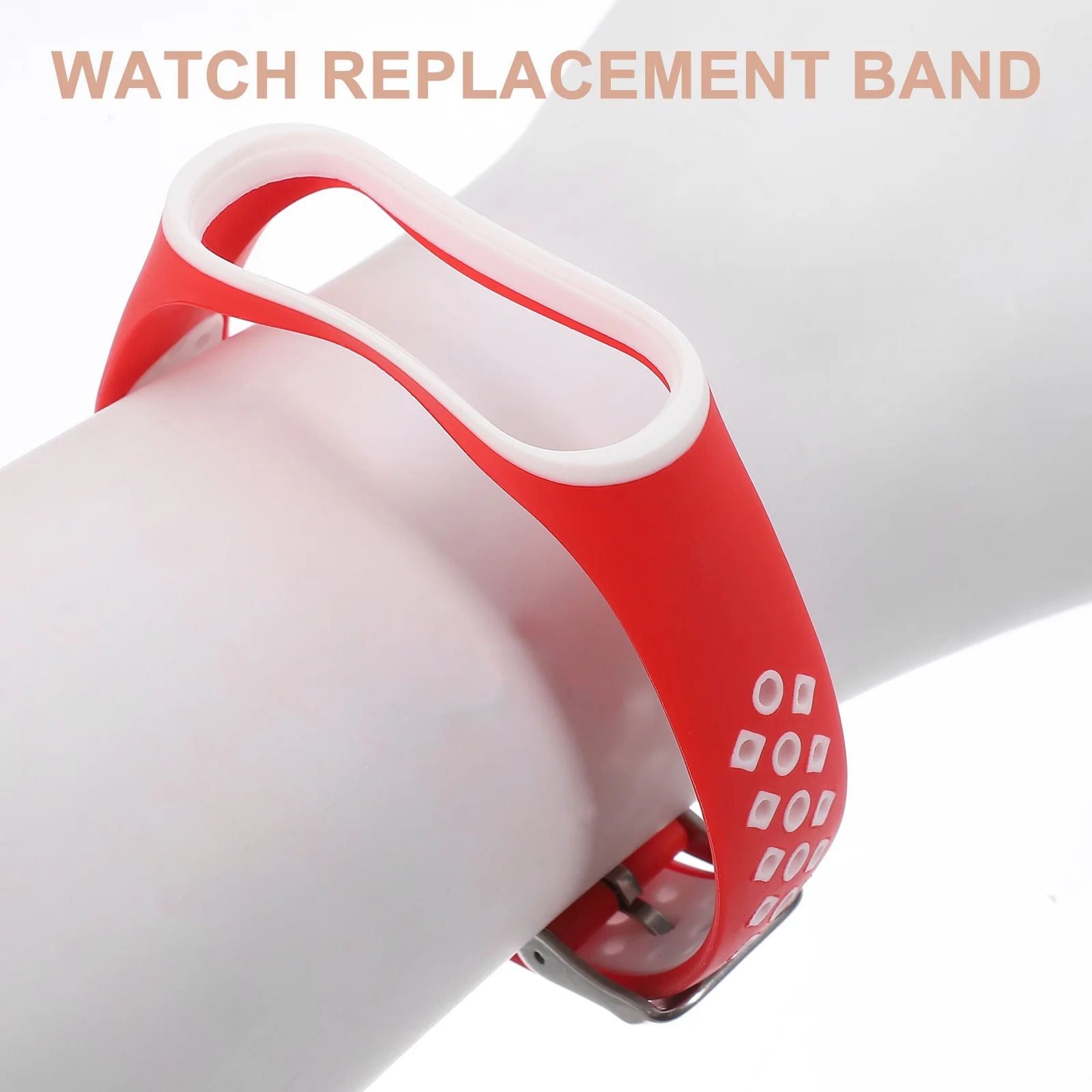 

Smart Watch Bands Replacement Accessories Two-Tone Wristband Miss