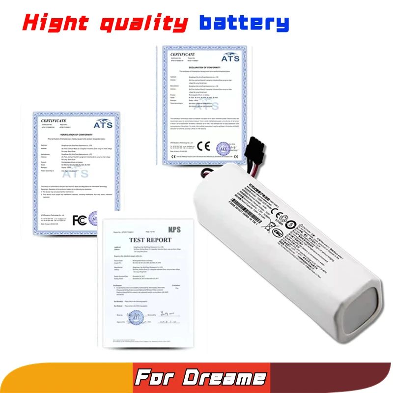 Original Replacement P2008-4S2P-MMBK Battery For Dreame F9 D9 L10 Pro Plus RLS3 RLS5 RLS5L RLS5D Accessories Parts