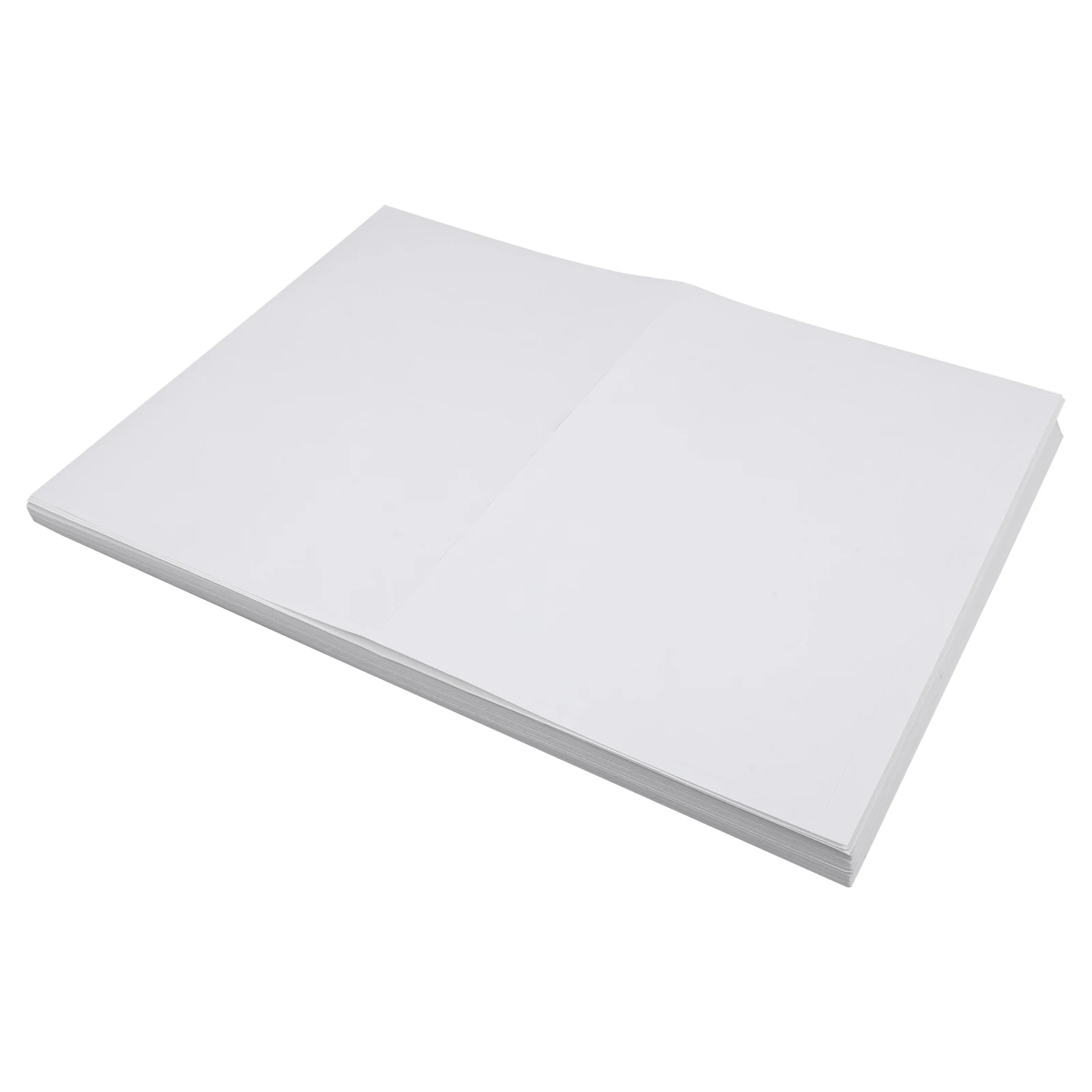 100 ورقة بلمسة نهائية غير لامعة قابلة للطباعة ورق لاصق بحجم A4 أوراق ملصقات ذاتية اللصق للطابعة ملصقات قابلة لإعادة الاستخدام للشحن بنفسك #1