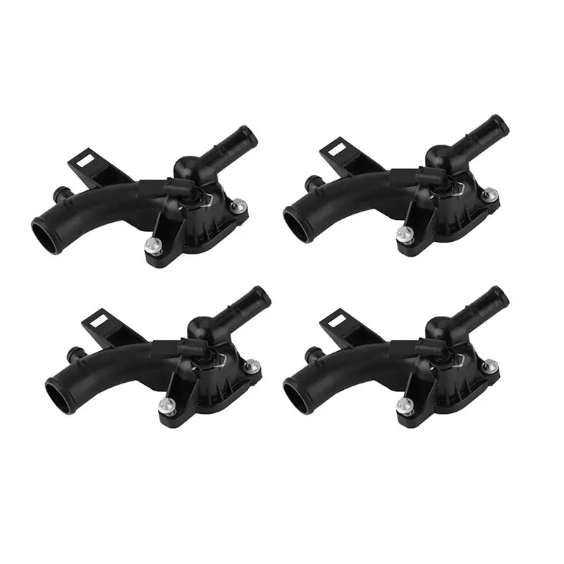 Precise 4X Car Thermostat Housing Water Pump Outlet 25192985 For Opel Astra J Adam Corsa D /Meriva B A14xel A14xer