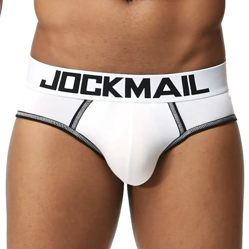 JOCKMAIL Brand Modal Sexy men penis pouch underwear calcinha cueca masculina Gay Pouch men briefs calzoncillos hombre panties