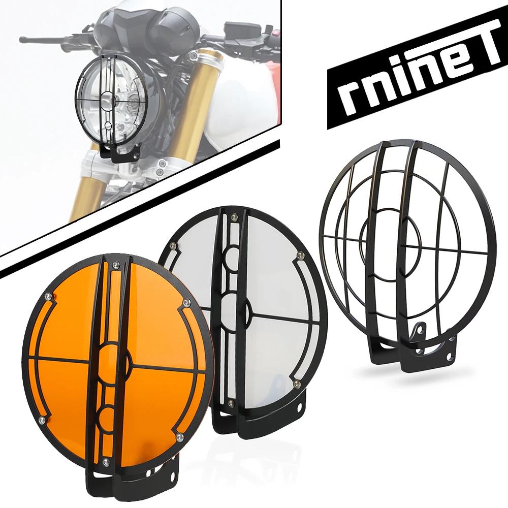 

For BMW R Nine T RNineT R1200 NINE-T Scrambler Urban GS Pure RACER Headlight Grille Guard Headlamp Cover Protector Accessories