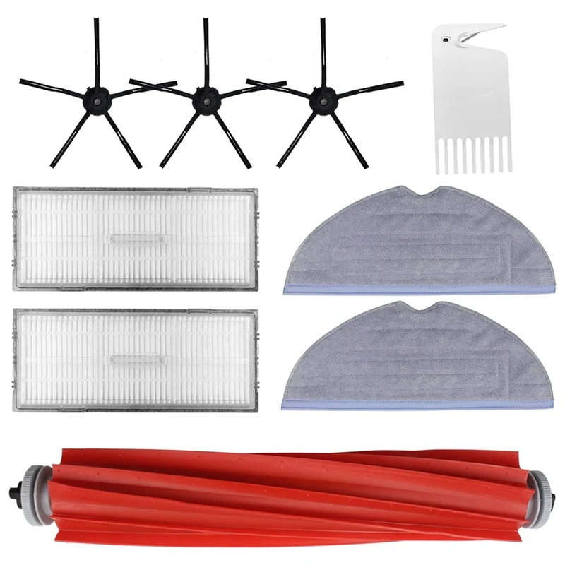 HOT！-For Xiaomi Roborock S7 S7+ S7 Pro S7 Maxv S7 Maxv Ultra Accessories Replacement Parts Main Side Brush Filter Mops