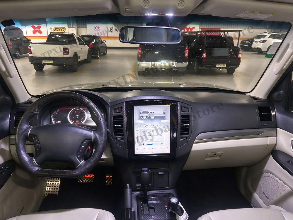 For Mitsubishi Pajero V93 97 98 2006~2020 Digital instrument Cluster odometer Tachometer instrument Cluster Android Auto Carplay