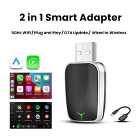 Adaptador inalámbrico CarPlay para coche, Android, Dongle USB, Mini caja inteligente, 5Ghz, WiFi, Plug and Play, para Toyota, Nissan, Volvo, MG, Dacia, 2025