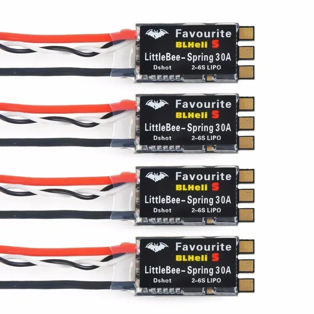 Бесщеточный регулятор скорости FVT LittleBee 20A/30A ESC BLHeli_S OPTO 2-6S