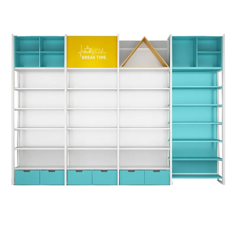 Custom Miniso Shelf Boutique Display Rack Pet Store Stationery Toy Grocery Store Multi-layer Adjustable Shelf