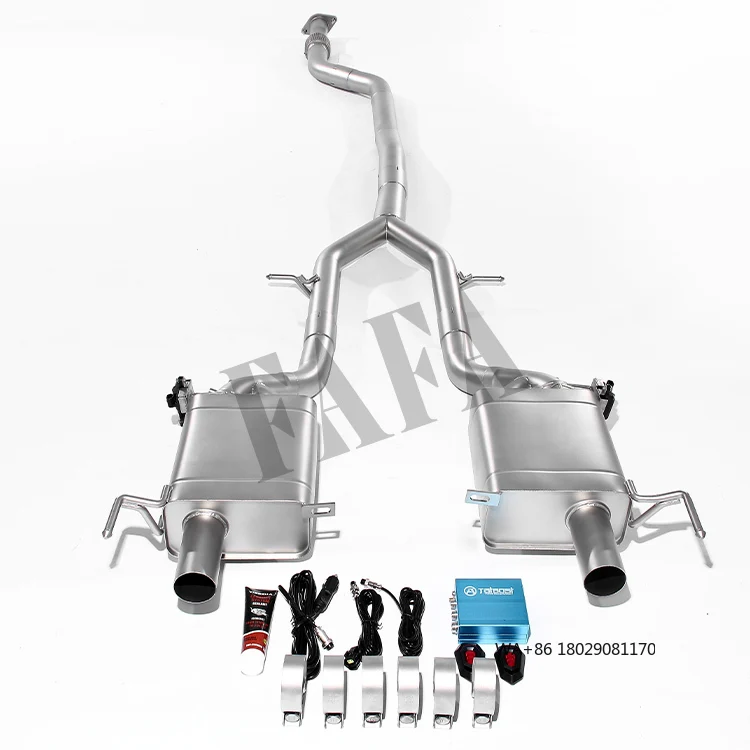 

For ATS 2.0T Car Exhaust System Middle and Rear Section High-performance Cat Back Exhaust Pipe Electric Valve Muffler