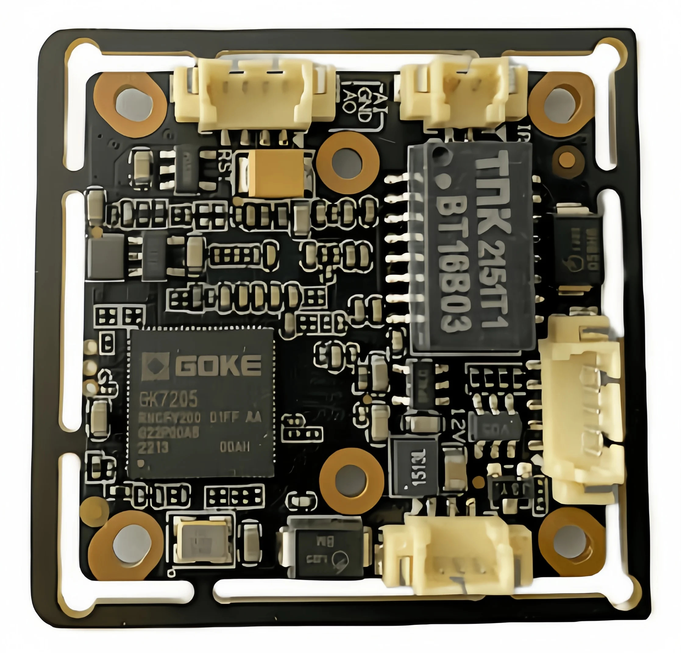 IM20A02B camera module 2MP 1080P IP module GK7205V200+IMX307 with new High speed processor two-way Audio interfacev 32X32 board