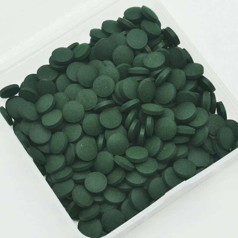 100/500pcs Spirulina Tablets Enrichment Favorite Pet Food fish crystal red shrimp pet food