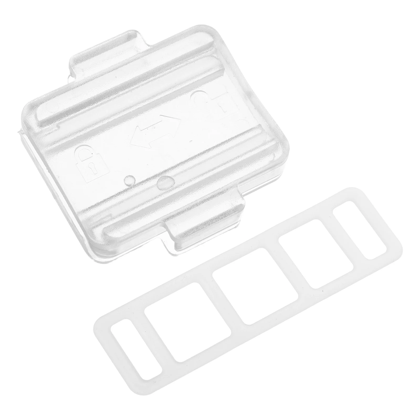 

Removable Car Etc Device Holder Detachable Quick-Release Double-Sided Adhesive Mount for Windshield Vehicle Management Plastic