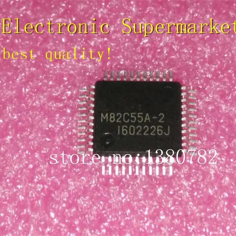 Free Shipping 10pcs/lots MSM82C55A-2 M82C55A-2 M82C55A M82C55 QFP-44 New original IC In stock!