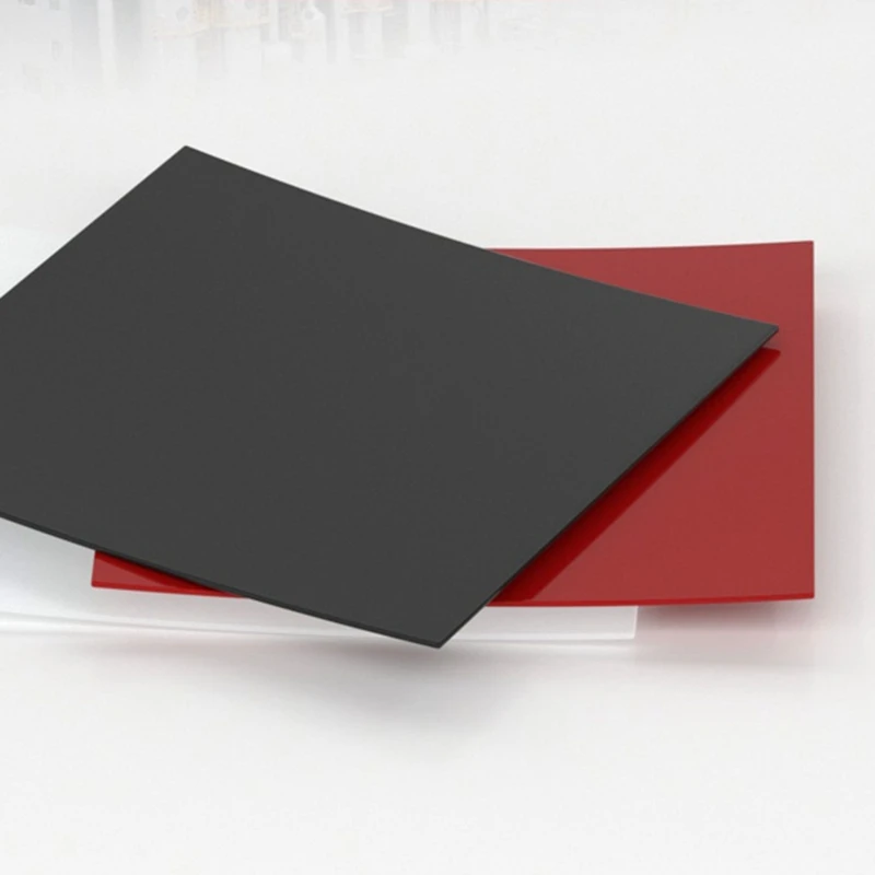 1mm/1.5mm/2mm Red/Black Silicone Rubber Sheet 250X250mm Black Silicone Sheet, Rubber Matt, Silicone Sheeting for Heat Resistance