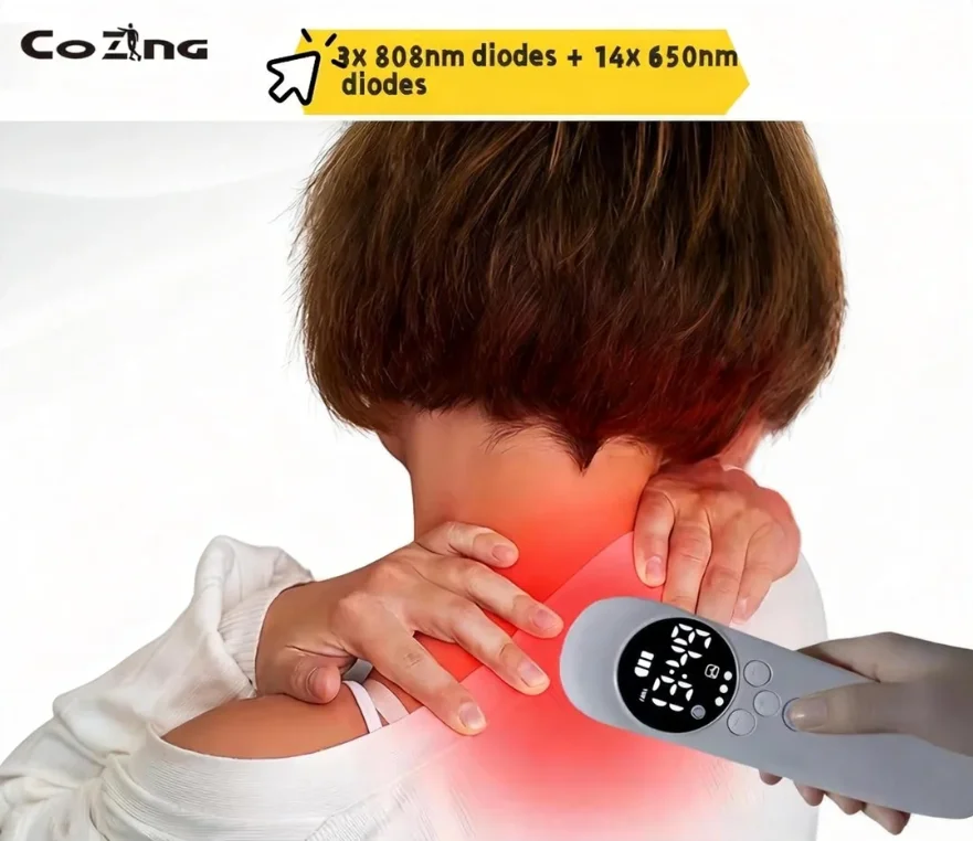 

Многофункциональный лазерный аппарат 808 нм для терапии (3 головки * 808 нм) | Массажер для спины и шеи и оборудование для расслабления мышц тела