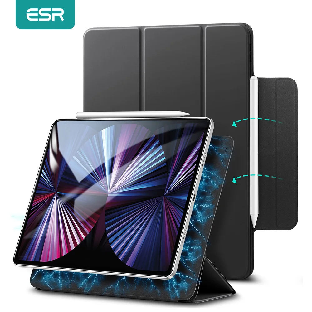 

ESR for iPad Pro 2022 Case for iPad Pro 11 12.9 Magnetic Smart Case Stand Cover