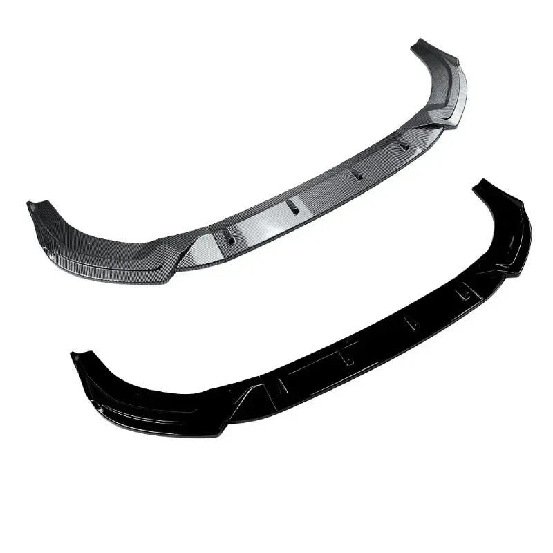 Carbon Fiber Lower Diffuser Splitter Chin Body Kits Canards Trim for Audi A6 C8 Sline 2018-2025 Car Front Bumper Lip Spoiler
