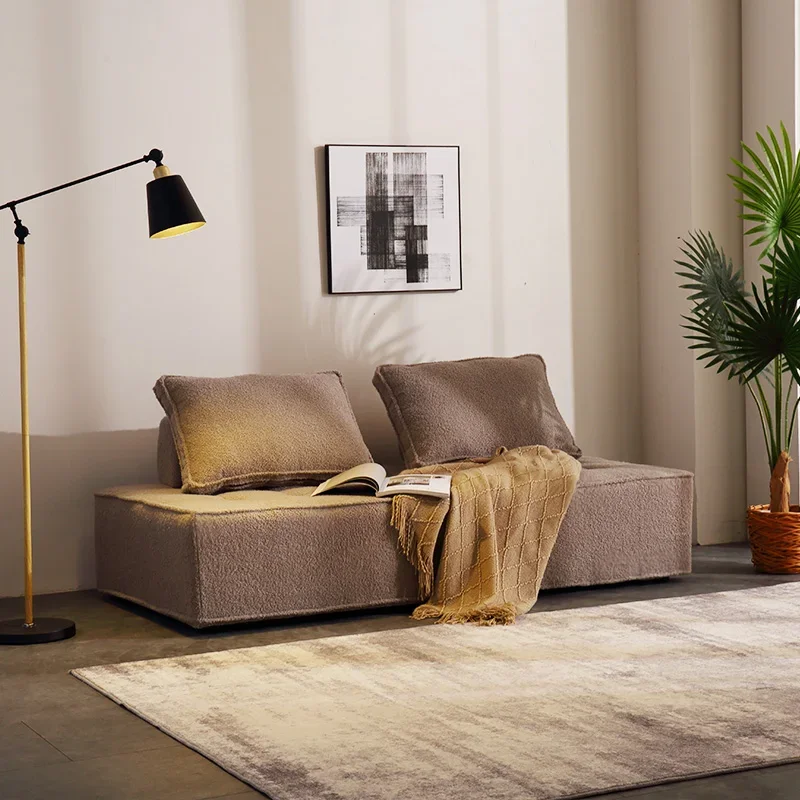 Sypialnia Minimalistyczna Sofa Wygodna Gąbka Wnętrze Mieszkania Wielofunkcyjna Sofa Relaksacyjna Canape Sillon Cama Meble Tarasowe