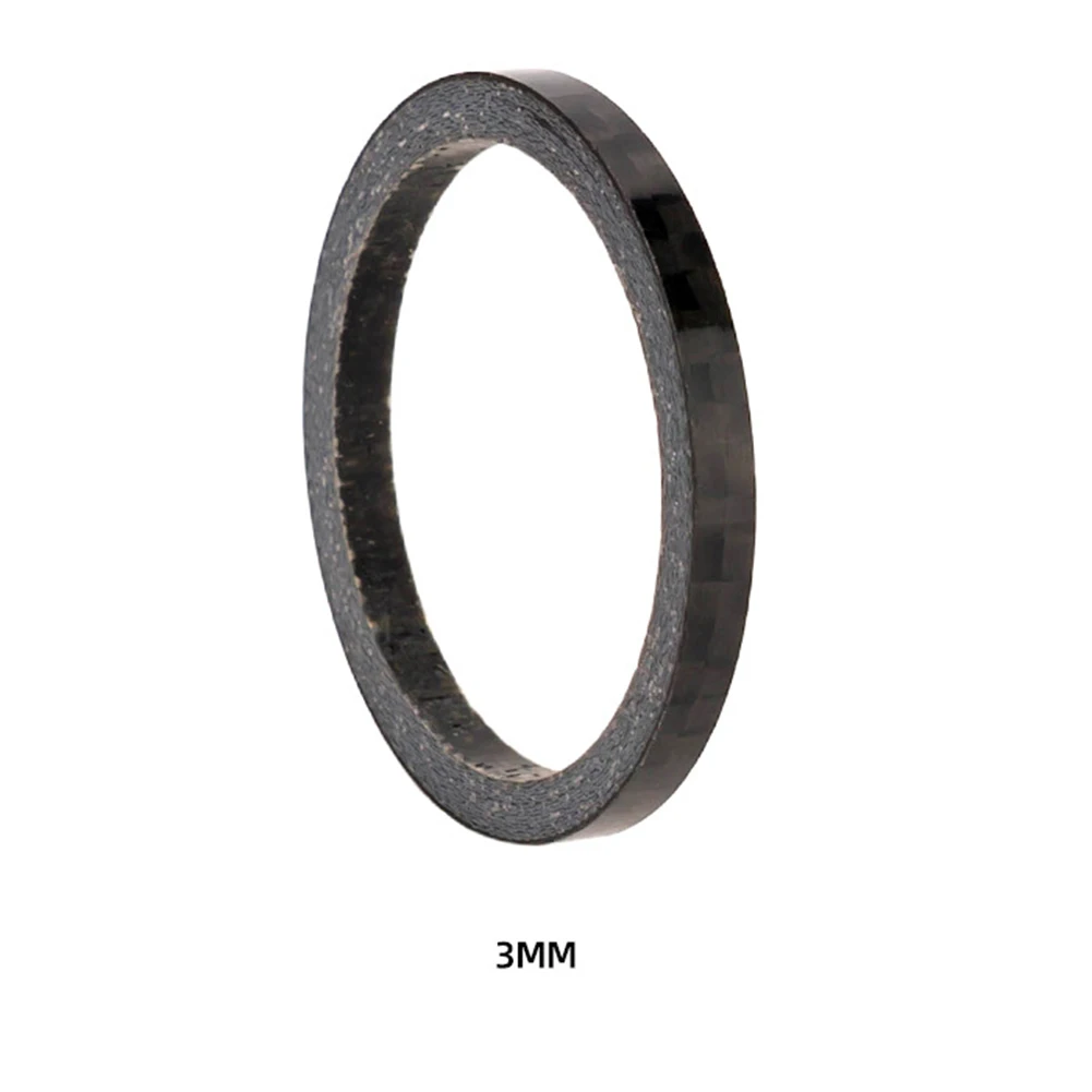 غسالة فاصل الدراجة الجبلية 1 قطعة ألياف الكربون القماش 1/2/3/5/10/15 مللي متر اكسسوارات ألياف الكربون سماعة العلامة التجارية الجديدة