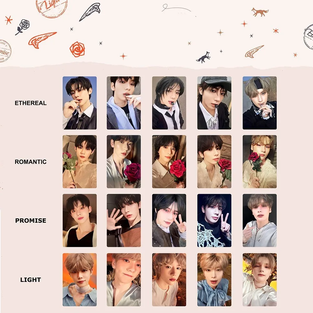 

5Pcs/Set KPOP Yeonjun Soobin Minisode: 3 Album Photocards List Beomgyu Hueningkai Taehyun Selfie LOMO Cards Fans Collection Gift