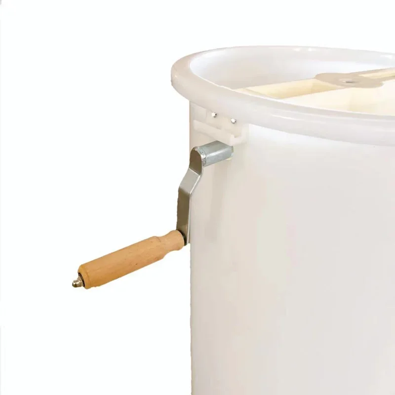 2 Frame Plastics Honey Extractor Beekeeping Equipment Honey Centrifuge Machine Manual Honey Extractor
