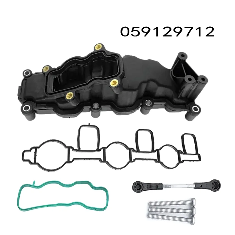 Intake Manifold For  A4 B8 A5 A6 C6 Q5 Q7 VW Phaeton Touareg V6 TDI 2.7,3.0 Air Intake Tube