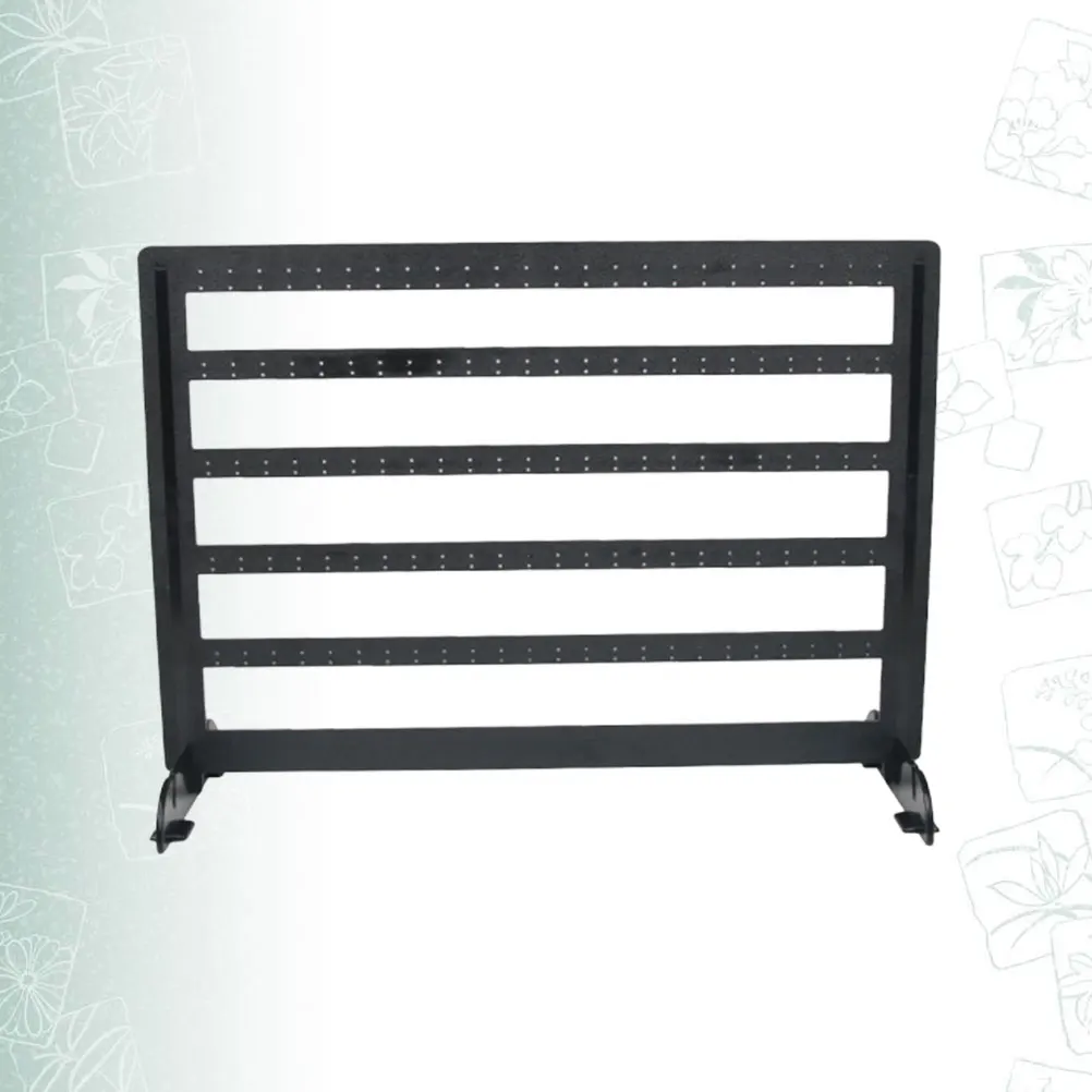 

1 шт., черная подставка для сережек с 240 отверстиями для браслетов, держатель для ювелирных изделий, органайзер, стойка для демонстрации ювелирных изделий, инструмент для демонстрации сережек, браслет