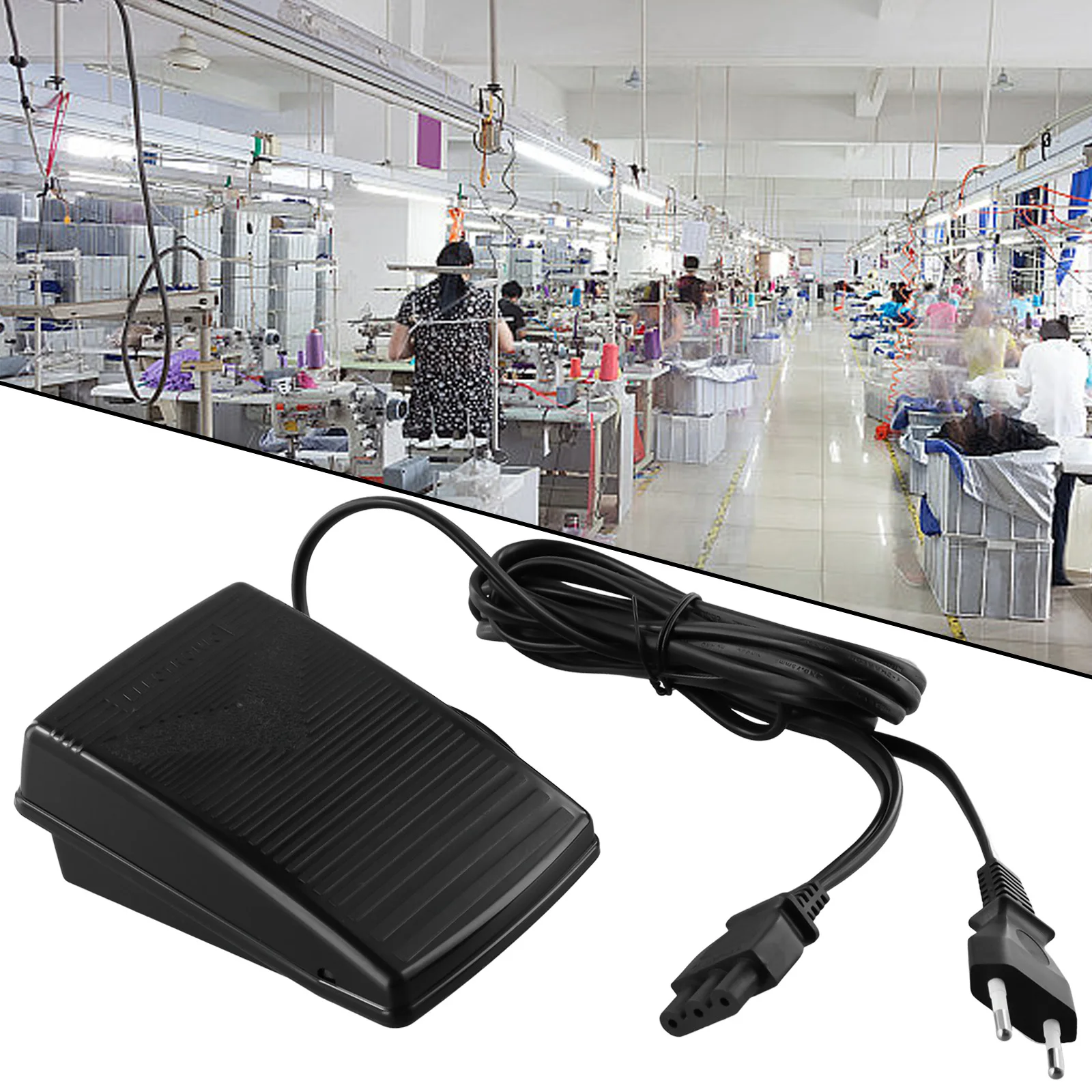 Power Cord Controller Pedal Foot Controller Pedal Power Cord Practical Sewing Machine 200-240V Accessories Brand New