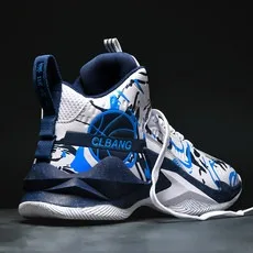 

Новинка 2025, мужские баскетбольные кроссовки, дышащие, противоскользящие, амортизирующие, баскетбольные кроссовки с высоким берцем, мужские кроссовки