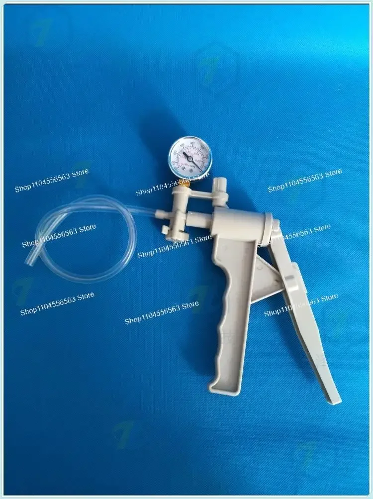 Manual Vacuum Pump - Laboratory Filtration System with Gauge for Precision Extraction