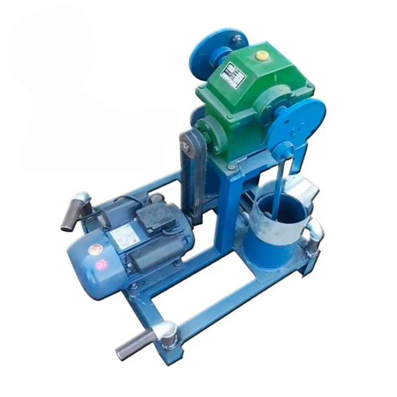 Mud pump positive and negative circulation piston double barrel internal suction electric drilling machine